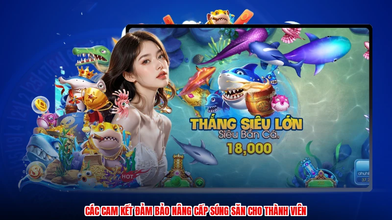 Các cam kết đảm bảo nâng cấp súng săn cho thành viên