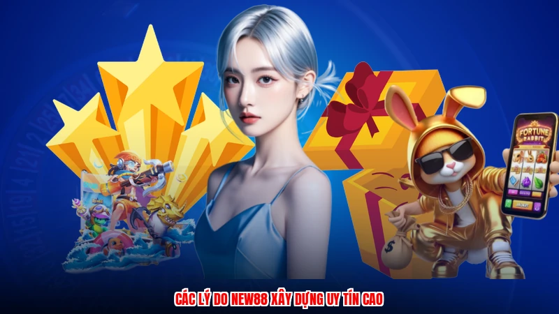 Các lý do NEW88 xây dựng uy tín cao
