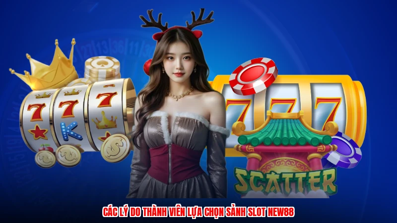 Các lý do thành viên lựa chọn sảnh slot NEW88