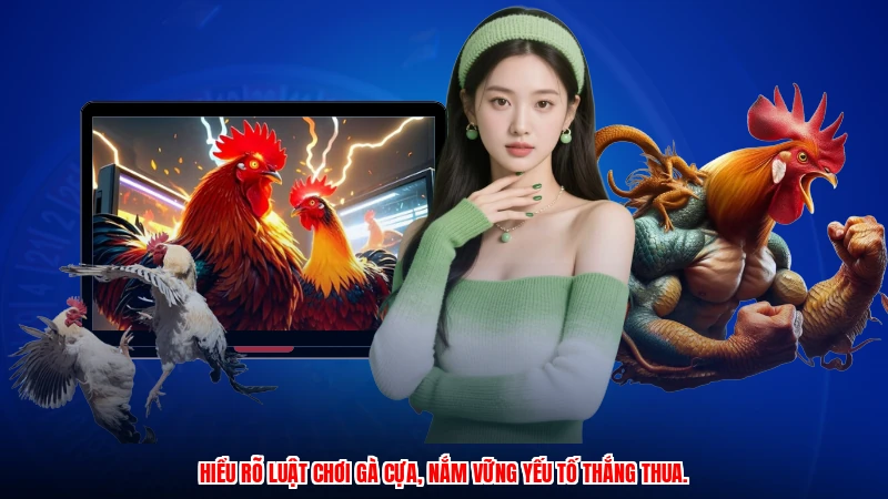 Hiểu rõ luật chơi gà cựa, nắm vững yếu tố thắng thua.