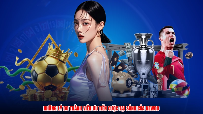 Những lý do thành viên ưu tiên cược tại sảnh của NEW88
