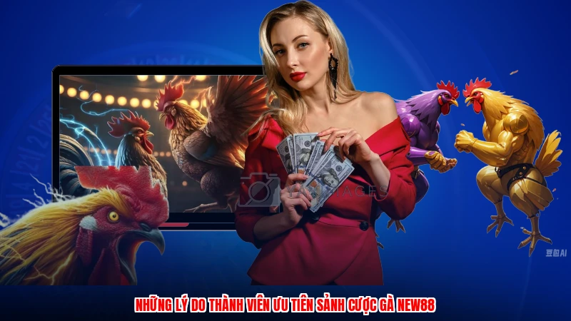 Những lý do thành viên ưu tiên sảnh cược gà NEW88