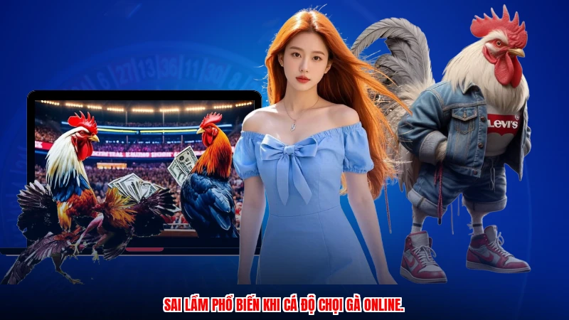Sai lầm phổ biến khi cá độ chọi gà online.
