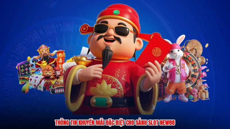 Thông tin khuyến mãi đặc biệt cho sảnh slot NEW88